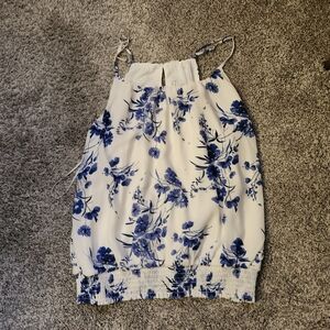 Floral Sleeveless Top